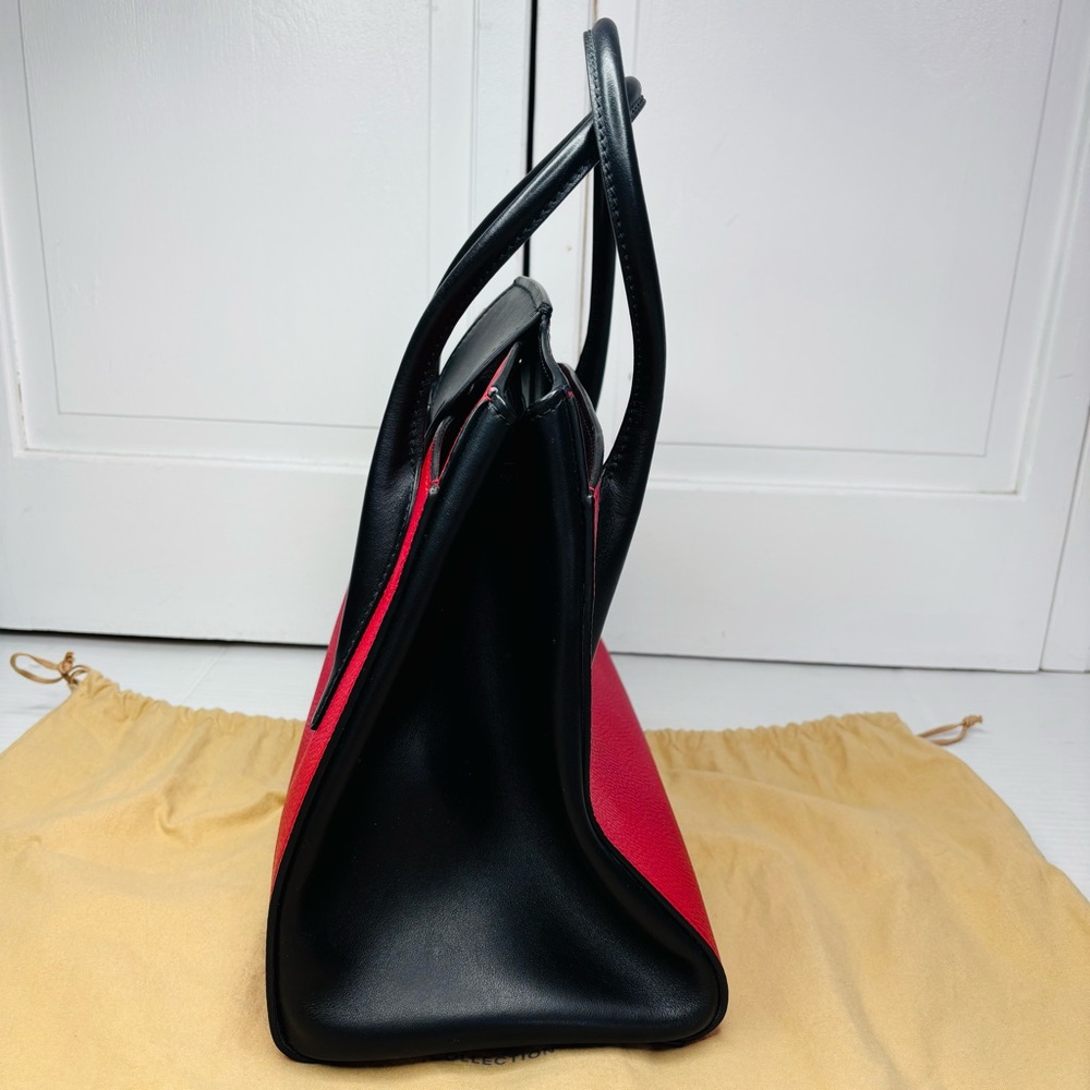 MICHAEL KORS COLLECTION Bancroft Medium Pebbled Calf Leather Satchel - Picture 4 of 11